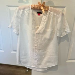 Vince Camuto linen pocket tee